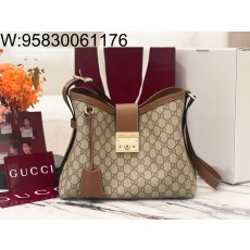 [JHL] 구찌 패들락 미디엄 숄더백 브라운 29*23.5*15.5cm 839021