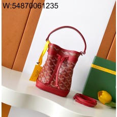 [엠플러스] 고야드 쁘띠 플로 버킷 백 레드 12*10*17.5cm