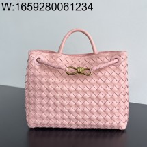 징 팩토리 보테가베네타 미디움 안디아모 743572 32.5*24*12cm 연핑크