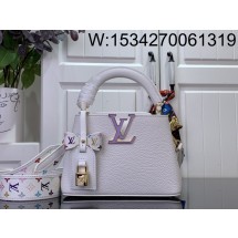 [88factory] 루이비통 LV x TM 카퓌신 미니 화이트 M13253 14*8*21cm