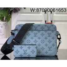 [88factory] 루이비통 트리오 메신저 M14781 25*18.5*7cm 스카이 블루