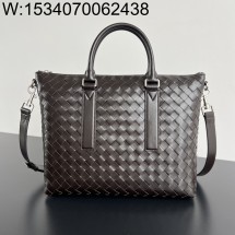 징 팩토리 보테가베네타 인트레치아토 소프트 브리프케이스 폰단트 815784  35*29*7cm