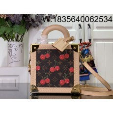 [88factory] 루이비통 LV x TM 미니 스퀘어 트렁크 체리 M14040 17*8*17cm