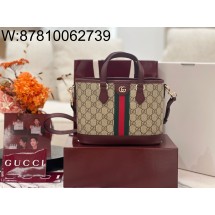 [JHL] 구찌 오피디아 스몰 토트백 836848 22.5*17*11cm 와인