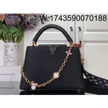 [88factory] 루이비통 LV X TM 카퓌신 스몰 블랙 M13878 17*9*27cm