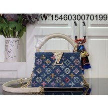 [88factory] 루이비통 카퓌신 미니 M12947 13.6*8*21cm 아이보리 
