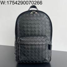 징 팩토리 보테가베네타 인트레치아토 백팩 833158 46*30*14cm 블랙