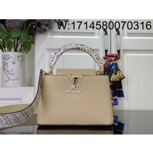 [88factory] 루이비통 카퓌신 미니 악어무늬 21*14*8cm M86036 베이지