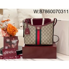 [JHL] 구찌 오피디아 GG 탑 핸들백 836872 23*21*12cm 와인 
