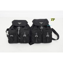 [사슬공장2] 프라다 리나일론 백팩 블랙 1BZ677 12*23.5*28cm