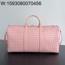 징 팩토리 보테가베네타 인트레치아토 기내 여행 가방 795287 50*27*24cm 핑크