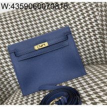 [장인의집] 에르메스 켈리 댄스 금장 sw 블루