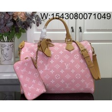 [88factory] 루이비통 P9 스피디 반둘리에 40 M13918 40*26*23cm 핑크