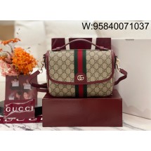 [JHL] 구찌 오피디아 미디엄 탑 핸들백 836842 24*17.5*11.5cm 와인