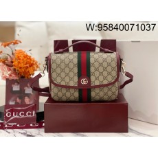 [JHL] 구찌 오피디아 미디엄 탑 핸들백 836842 24*17.5*11.5cm 와인