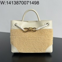 징 팩토리 보테가베네타 스몰 안디아모 씨 솔트 내추럴 827478 25*20*10cm