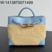 징 팩토리 보테가베네타 스몰 안디아모 아이스 내추럴 827478 25*20*10cm