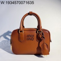 [JHL] 미우미우 too pretty 빈티지 소가죽 가방 5BB123 19*13*6cm 브라운