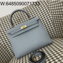 [장인의집] 에르메스 켈리 25 금장 남회색 epsom