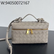 징 팩토리 보테가베네타 뱅뱅 배니티 케이스 789109 22*12.5*5cm 라이트 회갈색