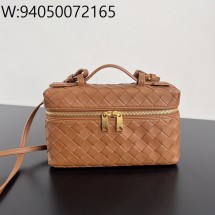 징 팩토리 보테가베네타 뱅뱅 배니티 케이스 789109 22*12.5*5cm 황토색