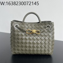 징 팩토리 보테가베네타 스몰 안디아모 743568 25*22*10.5cm 라이트 올리브