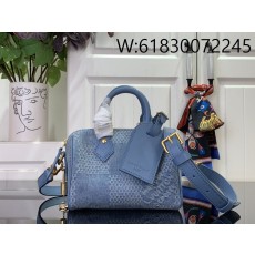 [88factory] 루이비통 스피디 18 반둘리에 N00208 12*10*18cm 데님 블루