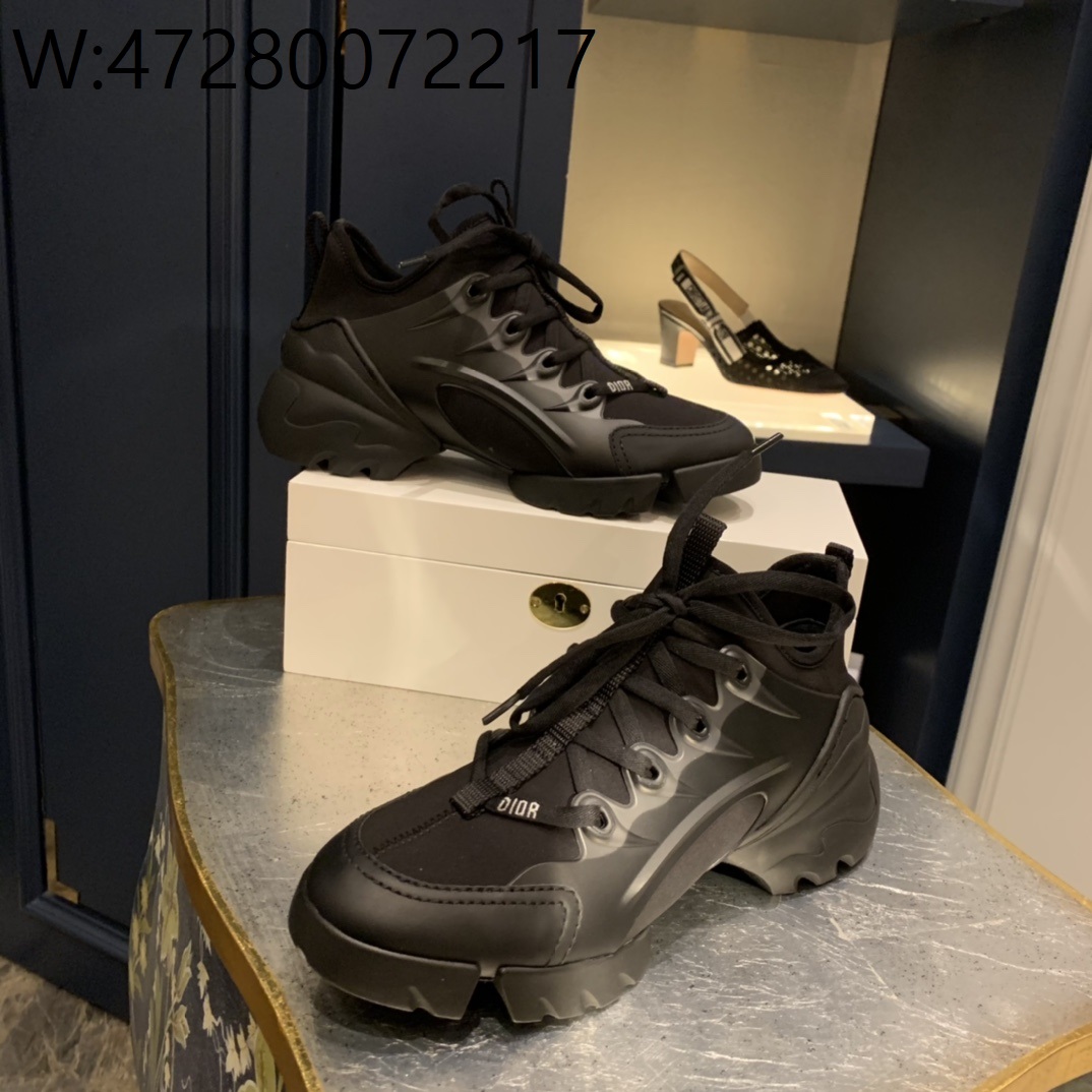 [QR 5009] 디올 디커넥트 스니커즈 블랙