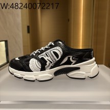 [QR 5009] 디올 Dior Chrono 스니커즈 메시 블랙 KCK455SUH S24W