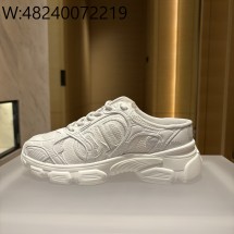 [QR 5009] 디올 Dior Chrono 스니커즈 메시 화이트 KCK455SUH S24W