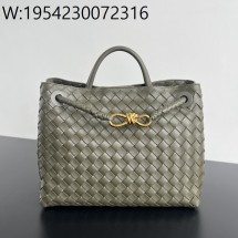 징 팩토리 보테가베네타 미디움 안디아모 743572 32.5*24*12cm 올리브