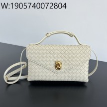 징 팩토리 보테가베네타 놋 락 817191 25*16*5.5cm 아이보리