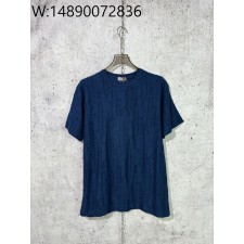 [사슬공장] 디올 FW25 점보 오블리크 반팔티 다크 블루