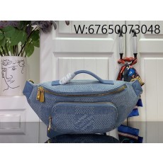 [88factory] 루이비통 러시 범백 N00205 15*8*30cm 데님 블루