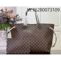 [88factory] 루이비통 네버풀 GM 라지 N40597 32*19*39cm 다미에 브라운 레드