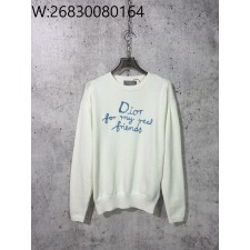 [사슬공장] 디올 SS25 DIOR AND HYLTON NEL 자수 니트 화이트