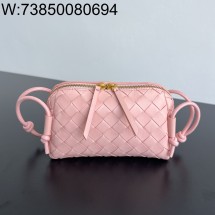 징 팩토리 보테가베네타 콘서트 파우치 794258 18.5*11.5*8.5cm 핑크