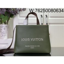 [88factory] 루이비통 미니 쇼퍼 토트 M15238 25*19*11cm 카키 그린
