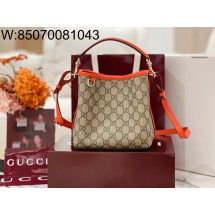[JHL] 구찌 GG 엠블럼 스몰 버킷백 815118 20.5*18*11.5cm 오랜지