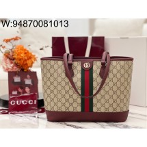 [JHL] 구찌 오피디아 미디엄 토트백 836849 31*24*13cm 와인 