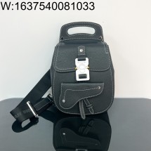 [JHL] 디올 갤럽 미니 슬링백 그레인드 카프스킨 블랙 mini Gallop 19*27.5*11.5