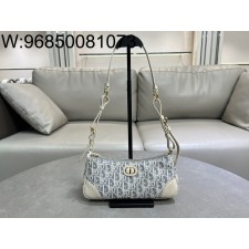 [JHL] 디올 오블리크 30 몽테인 원더러스트 미니 백 S2398UTZQ 화이트 26*12*7cm