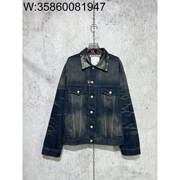 [사슬공장] 아크네 스튜디오 ACNE Studios FW24 핀티지 데님 자켓
