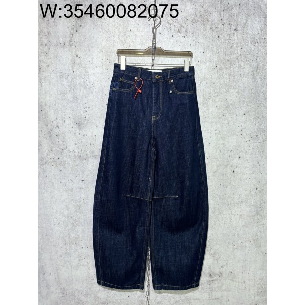 [사슬공장] 로에베 SS25 아나그램 청바지 다크 블루