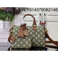 [88factory] 루이비통 스피디 P9 반둘리에 25 M24443 25*15*15cm 올리브