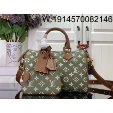 [88factory] 루이비통 스피디 P9 반둘리에 25 M24443 25*15*15cm 올리브