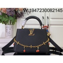 [88factory] 루이비통 LV x TM 카퓌신 BB M13714 17.3*9*27cm 블랙