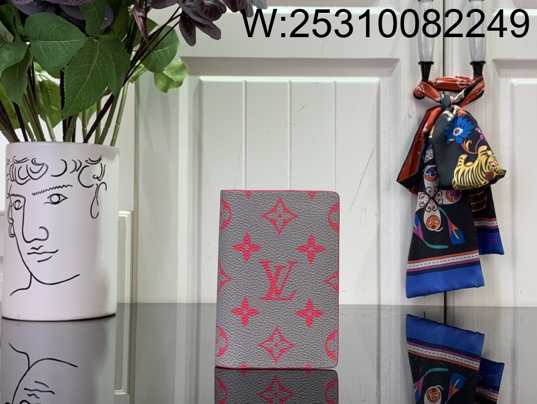 [88factory] 루이비통 포켓 오거나이저 M15027 7.5*11.1*1cm 그레이