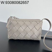 징 팩토리 보테가베네타 디아고 지퍼 메신저 백 837112 25*15*5cm 베이지