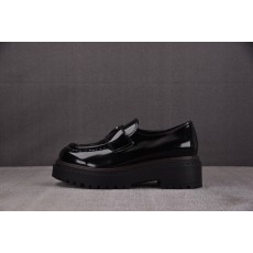 【CY】프라다 광택 가죽 블랙